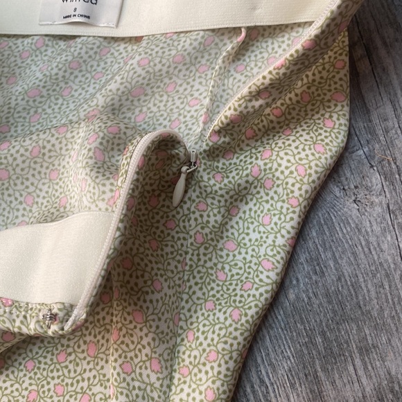 Wilfred Sonnet Skirt Green/Pink Floral 8 - Picture 7 of 11
